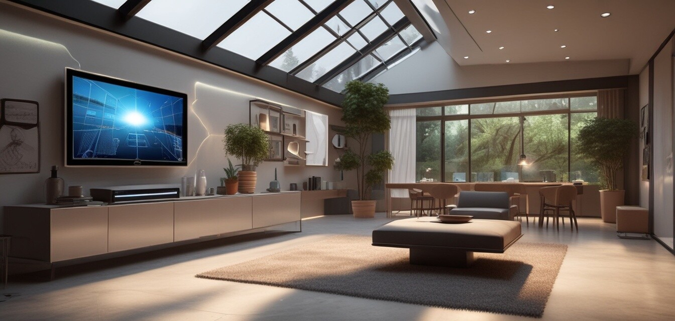 Futuristic smart home